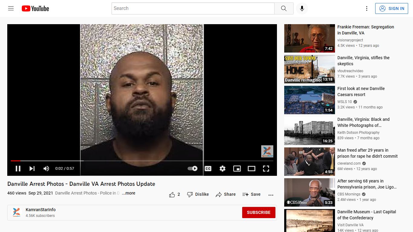 Danville VA Arrest Photos Update - YouTube